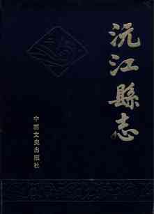 沅江县志